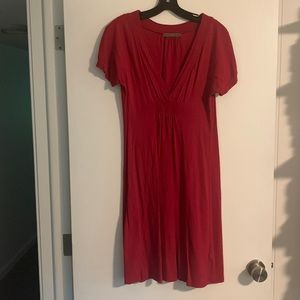 Velvet by Graham and Spencer red dress. 100% cotton. Size medium. Gently used.